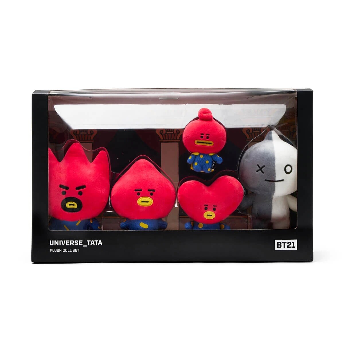 BT21 Official Authentic Universe TATA Standing Doll Box Set
