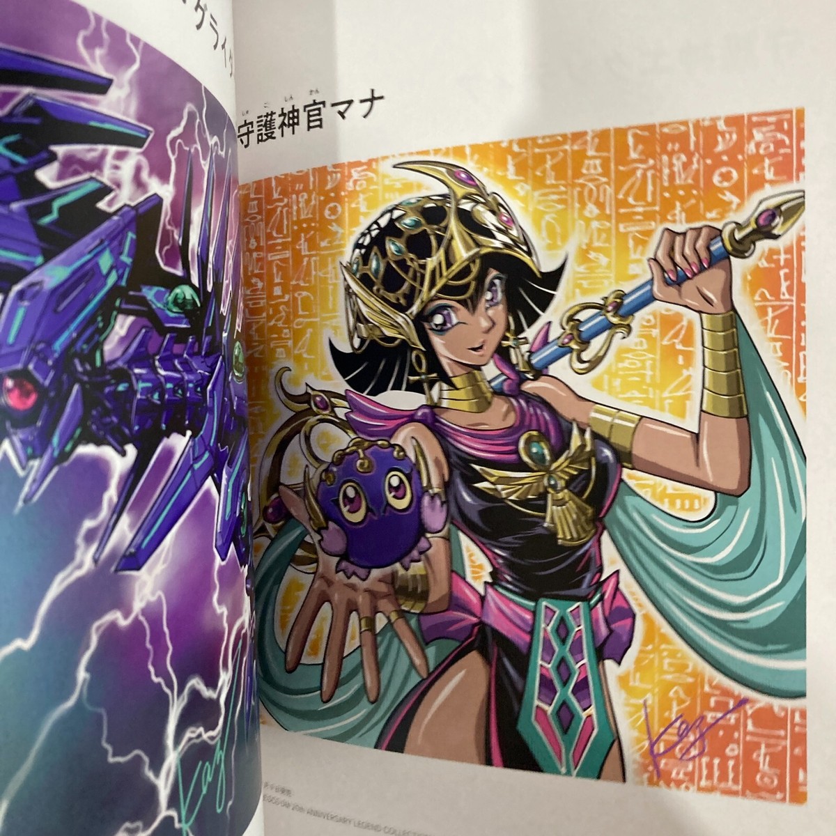 YU-GI-OH! OCG 20th ANNIVERSARY MONSTER ART BOX No Card Art Book