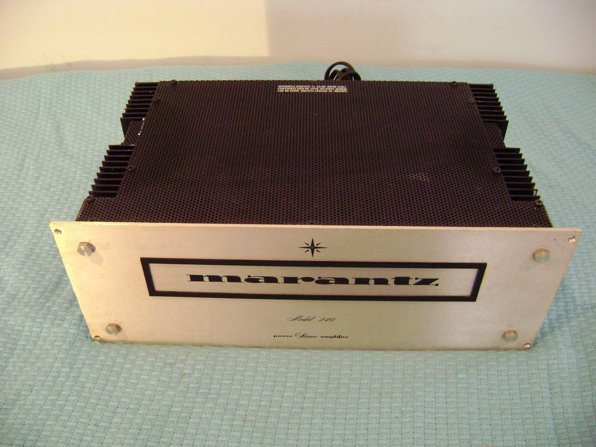 MARANTZ MODEL 240 POWER AMPLIFIER | eBay