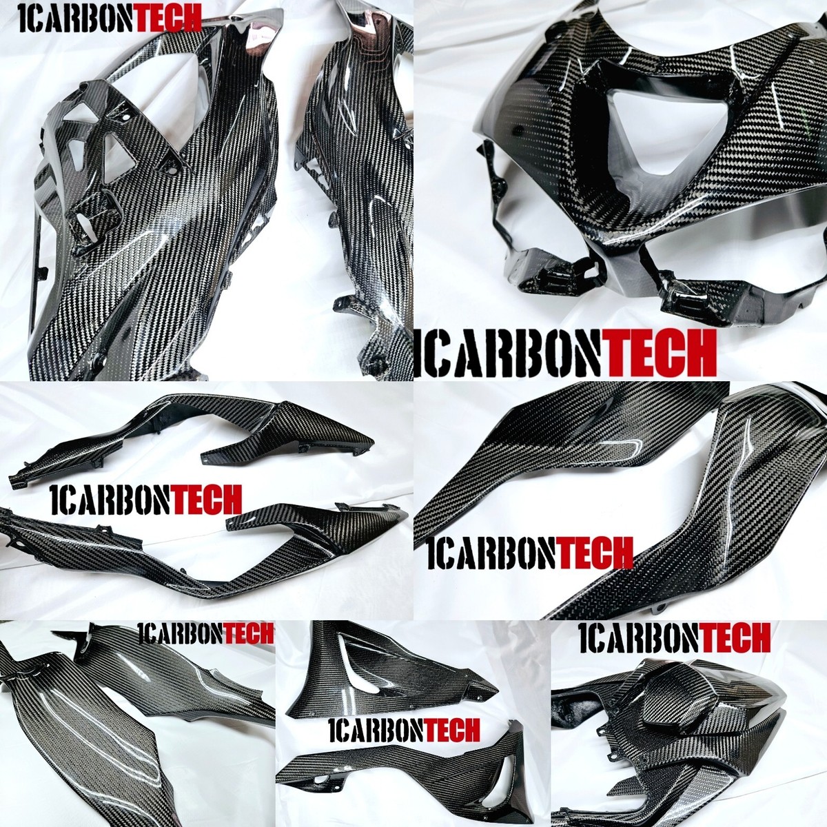 2024-2026 KAWASAKI ZX-6R ZX-636 REAL CARBON FIBER FULL BODY KIT