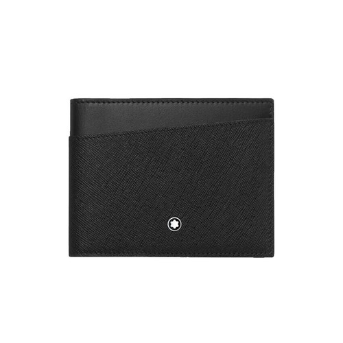 Montblanc 4810 Westside Black Leather Portfolio Clutch Bag Purse