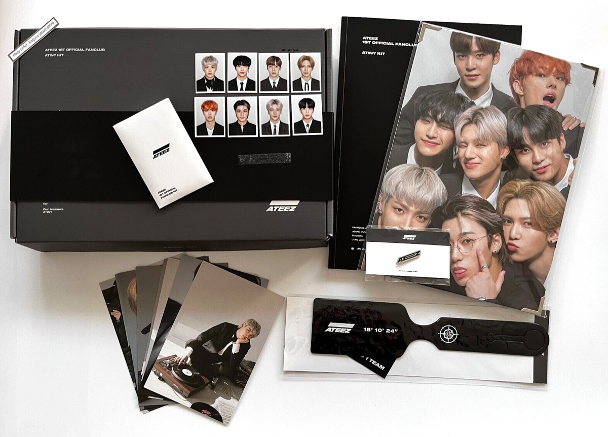 ATEEZ ATINY 1st FC Fan Club Membership Kit Full Set No Membership