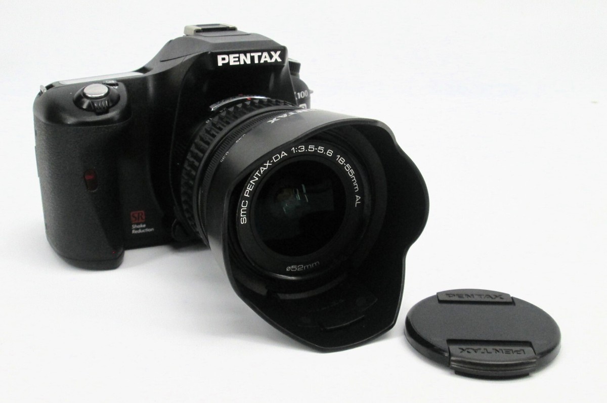 Pentax K100D DSLR DIGITAL CAMERA w/ SMC Pentax-DA 1:3.5-5.6 18