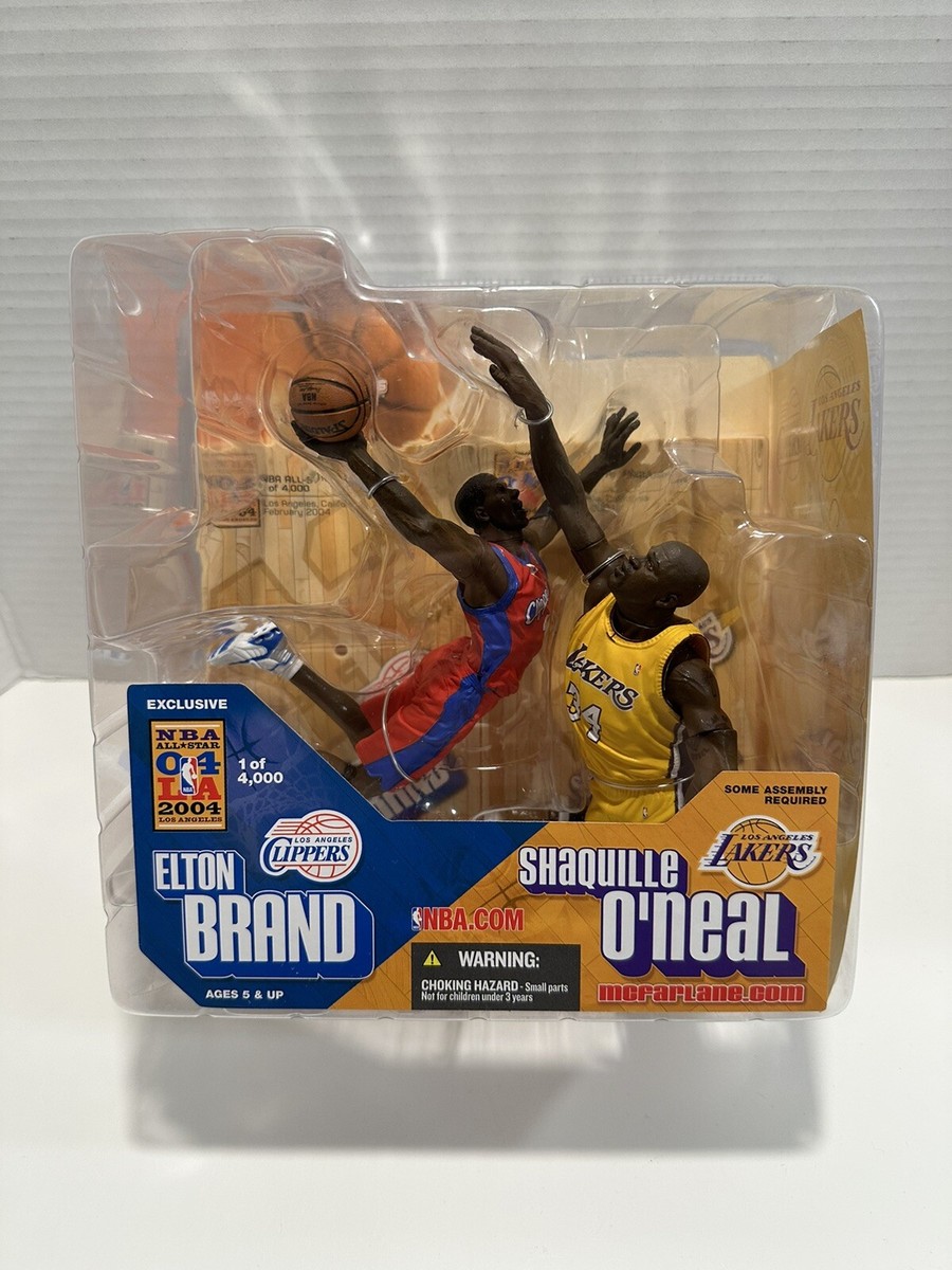 McFarlane NBA Elton Brand Shaquille O'Neal 2004 All-Star Exclusive