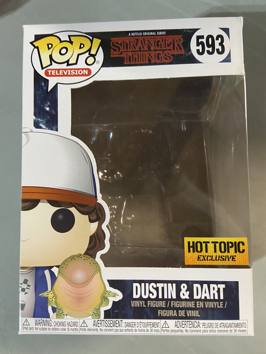 DUSTIN Stranger Things #593 ***REPLACEMENT BOX & INSERT ONLY*** NO