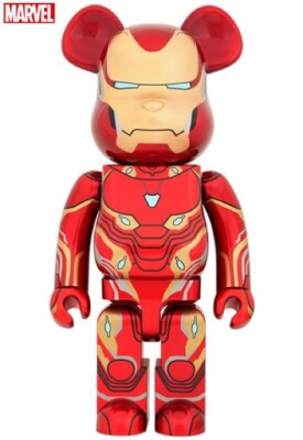Medicom Toy BE@RBRICK IRON MAN MARK 50 1000％ BEARBRICK figure