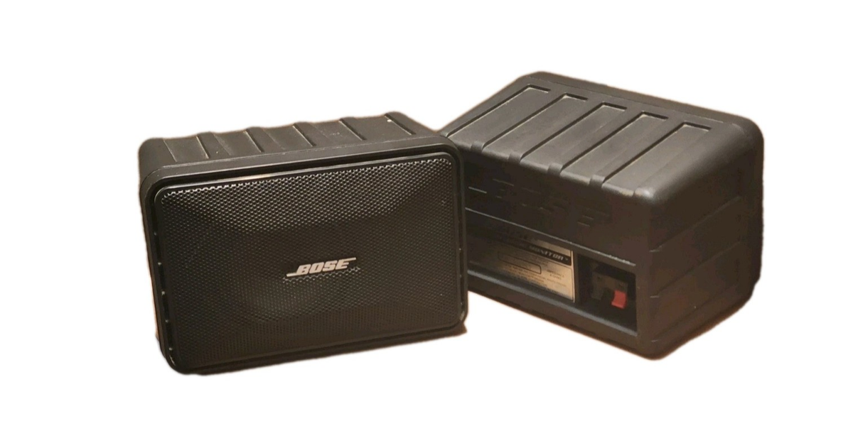 Bose Model 101 Music Monitor Indoor/Outdoor Speakers , Black Color