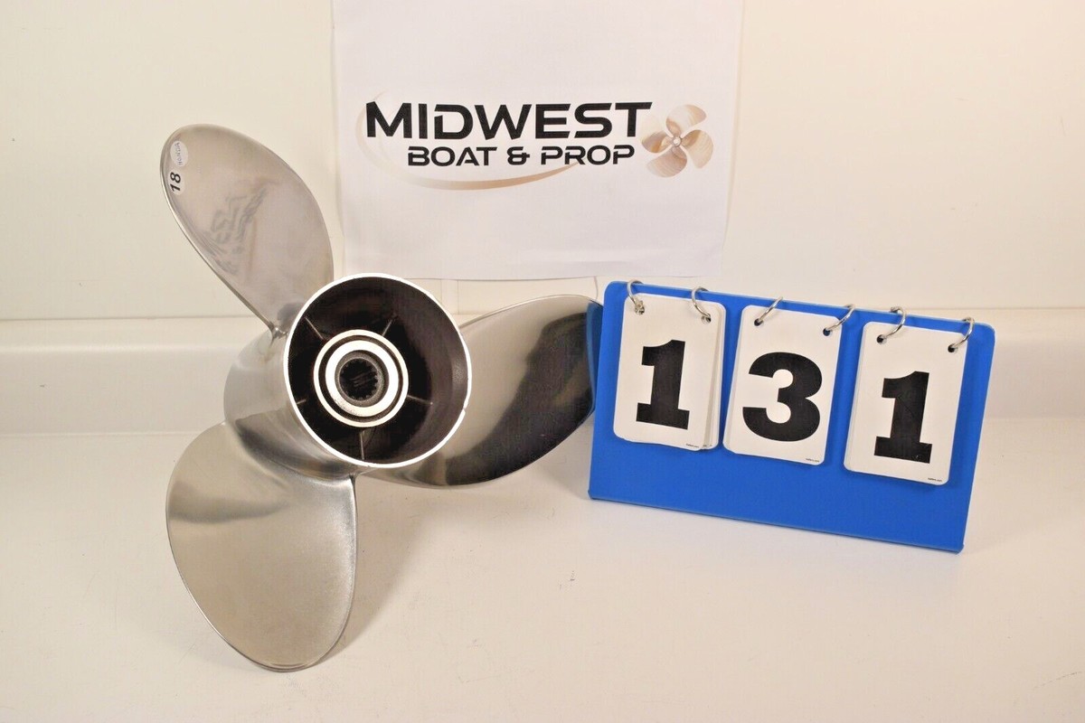 Re-Manufactured Honda 58333-ZY3-A18CL 15 1/4 Pitch RH SS Boat