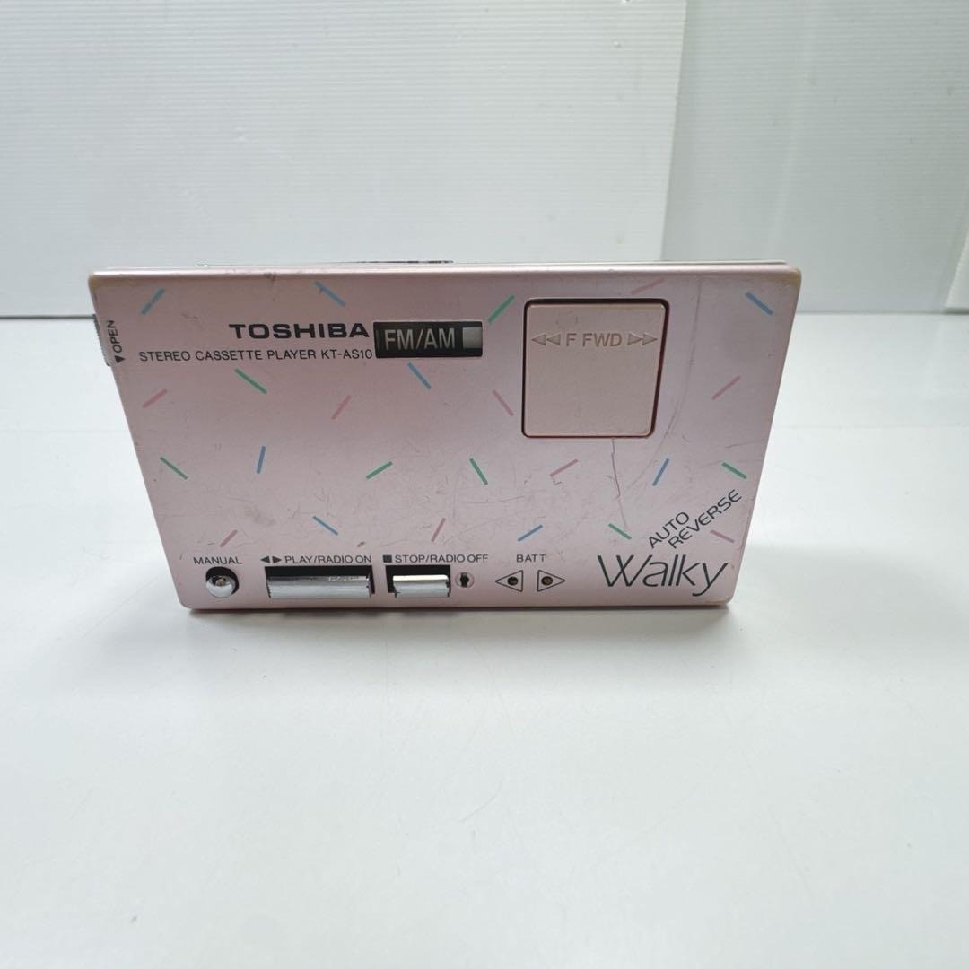 JUNK Toshiba Walky KT-AS10 Portable Cassette Player Walkman