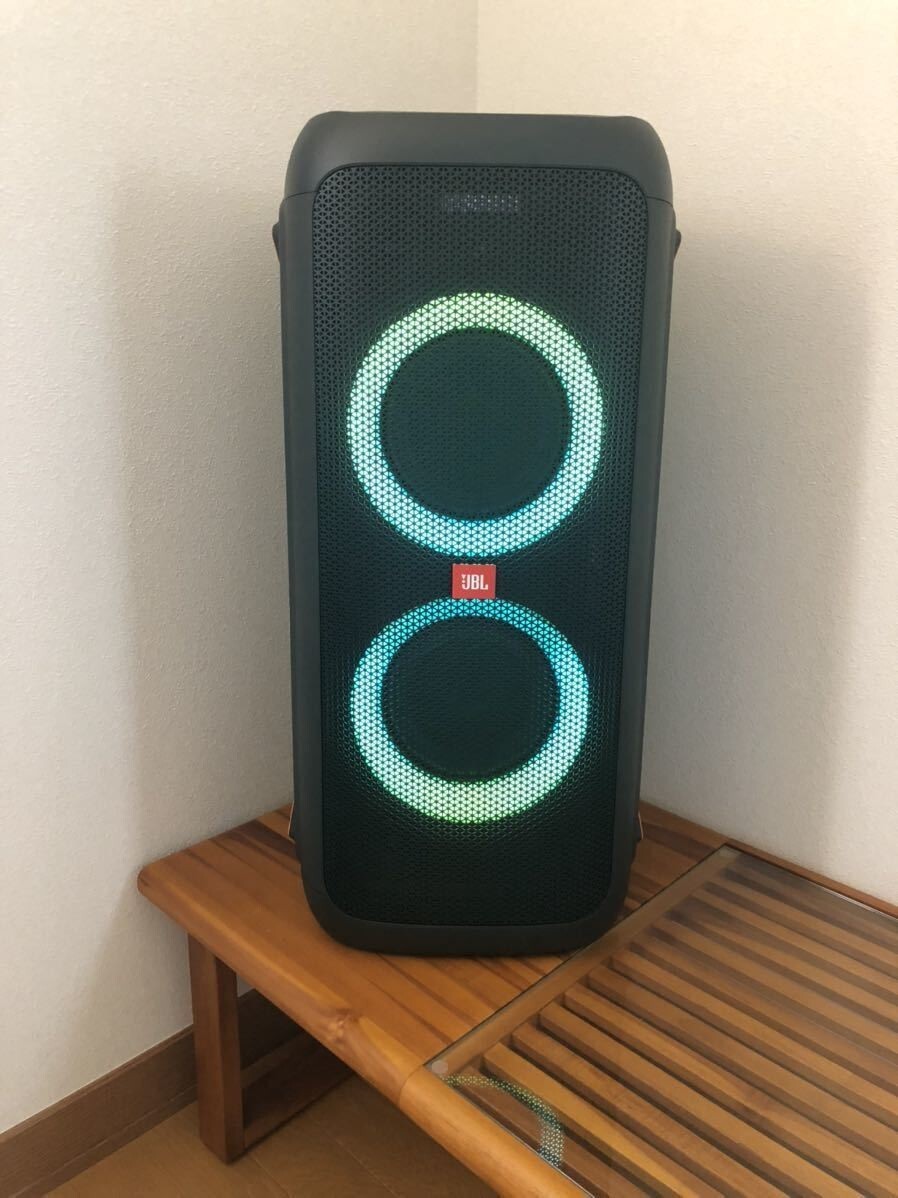 JBL PartyBox 300 Large Portable Bluetooth Speaker Black Fully