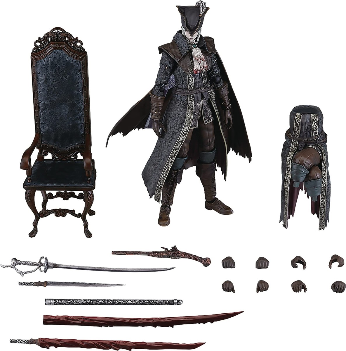 figma 367-DX Bloodborne Hunter: The Old Hunters Edition Action