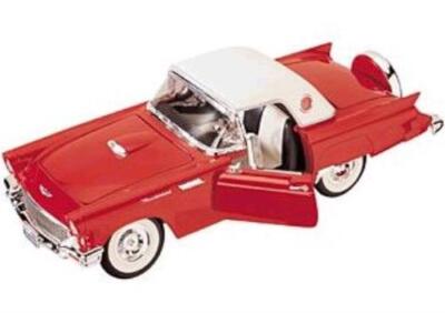 1:18 Yatming Ford Thunderbird '57 w/ Removable Top red, blue