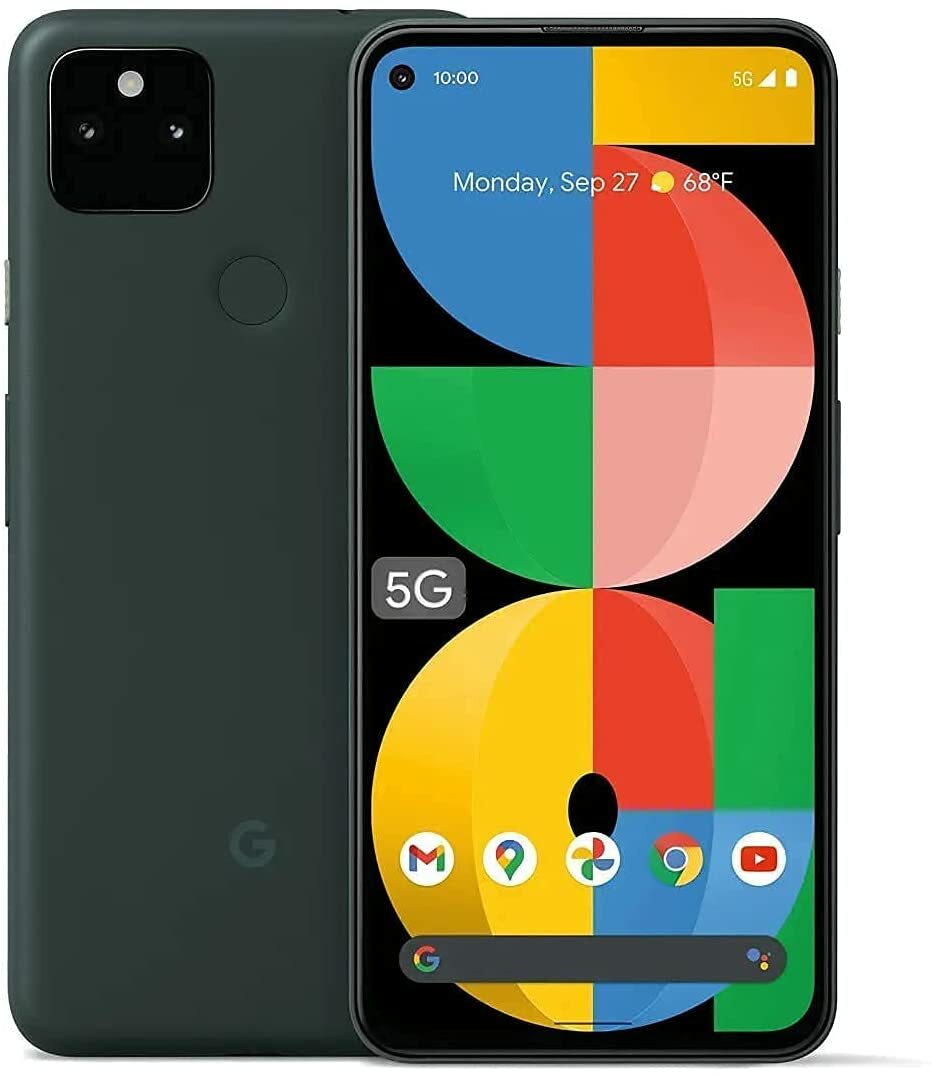 Google Pixel 5a (5G) - 128GB - Mostly Black - Unlocked - Google Ed