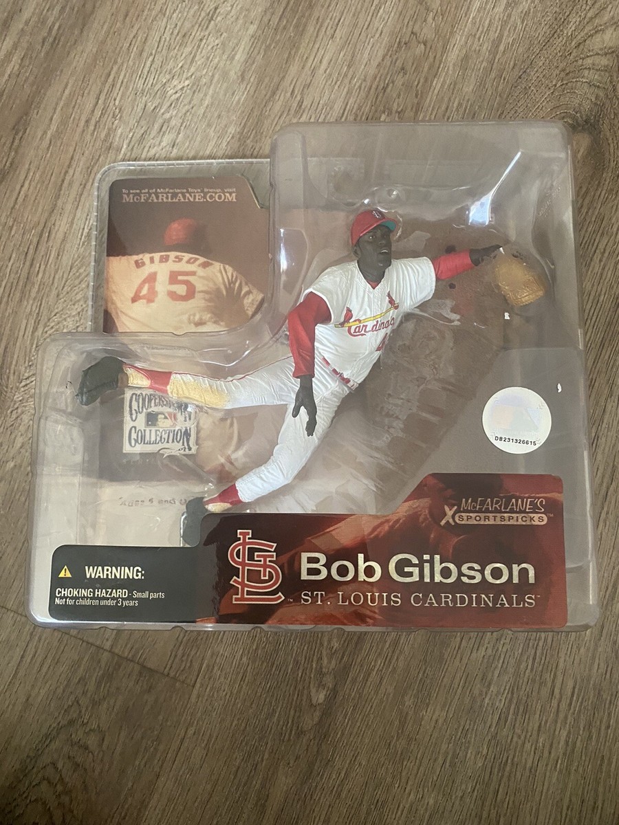 Bob Gibson St Louis Cardinals Baseball Figure McFarlane's