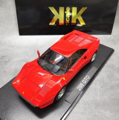KK 1:18 Ferrari 288 GTO Alloy Supercar Finished Car Model Racing
