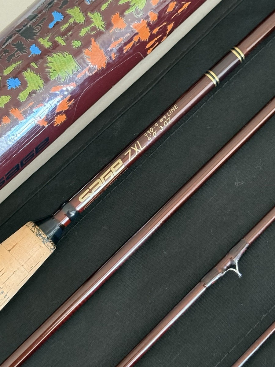 BEAUTIFUL** 🔥 SAGE ZXL 4wt. 9ft~4pc FlyRod!!🔥 | eBay