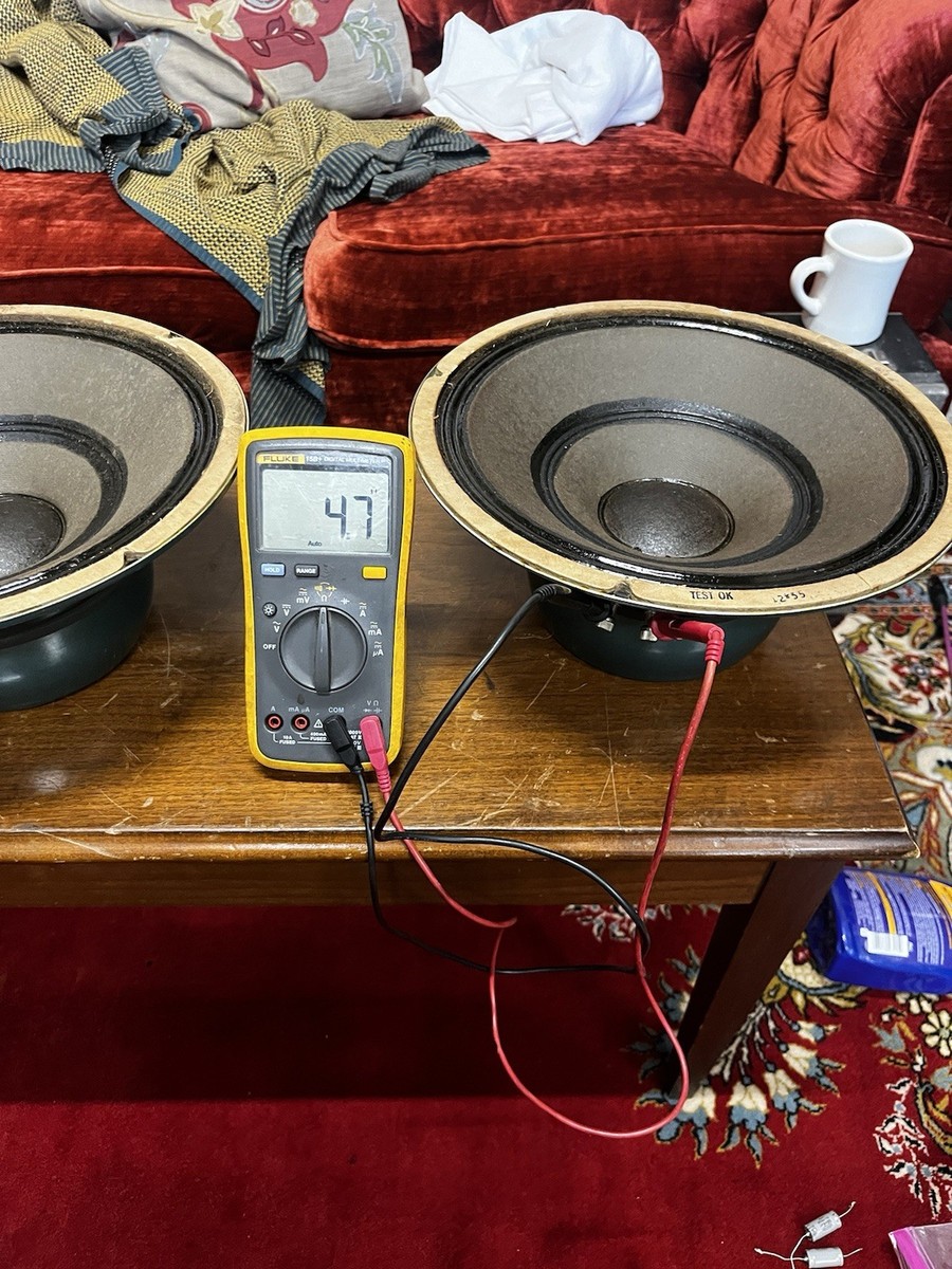 Altec 412a 12” Biflex Speaker Pair Original Cones 1950s | eBay