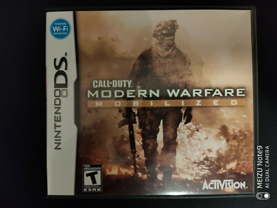 Call of duty modern warfare mobilized the original ds game (french