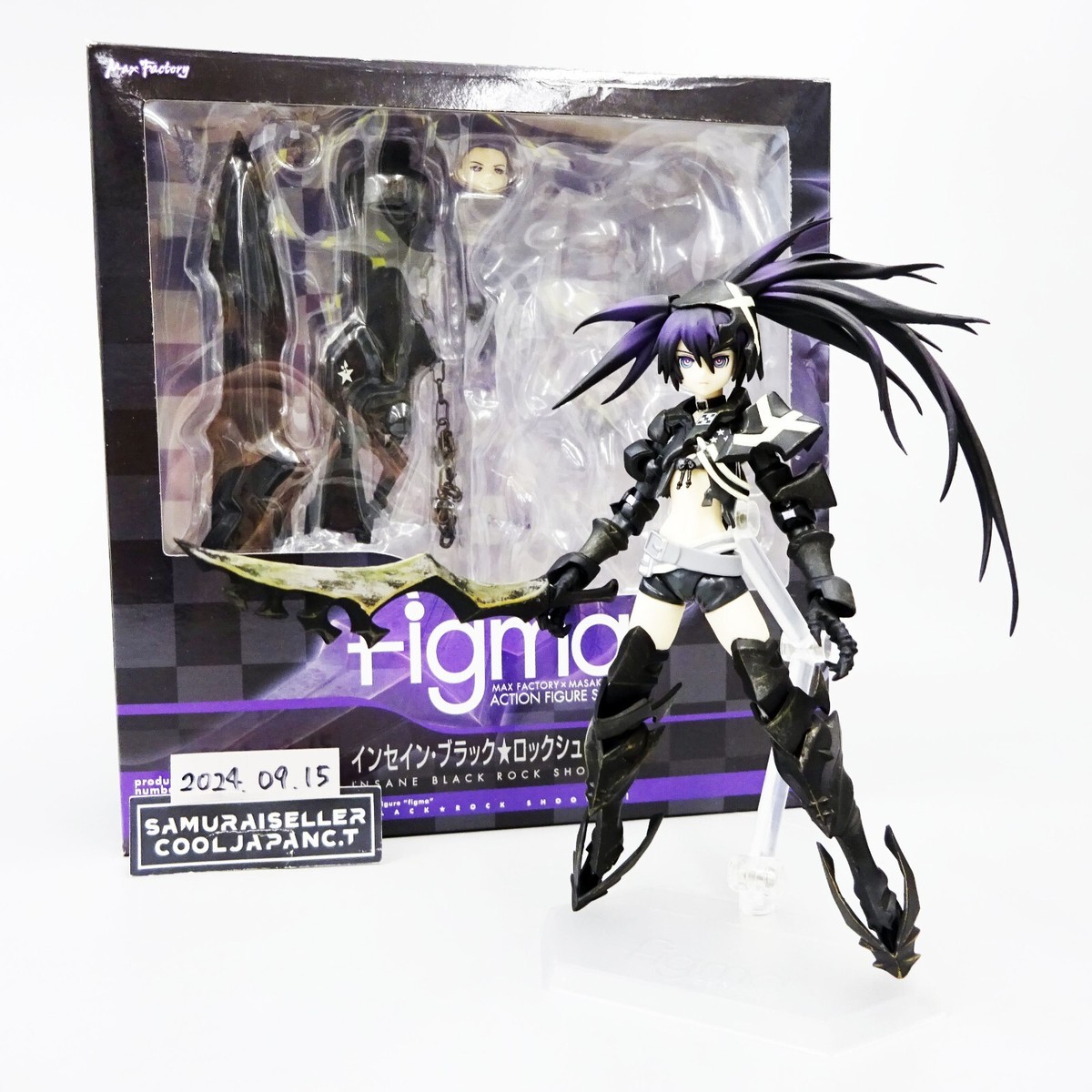 figma SP-041 Insane Black Rock Shooter Action Figure Max Factory