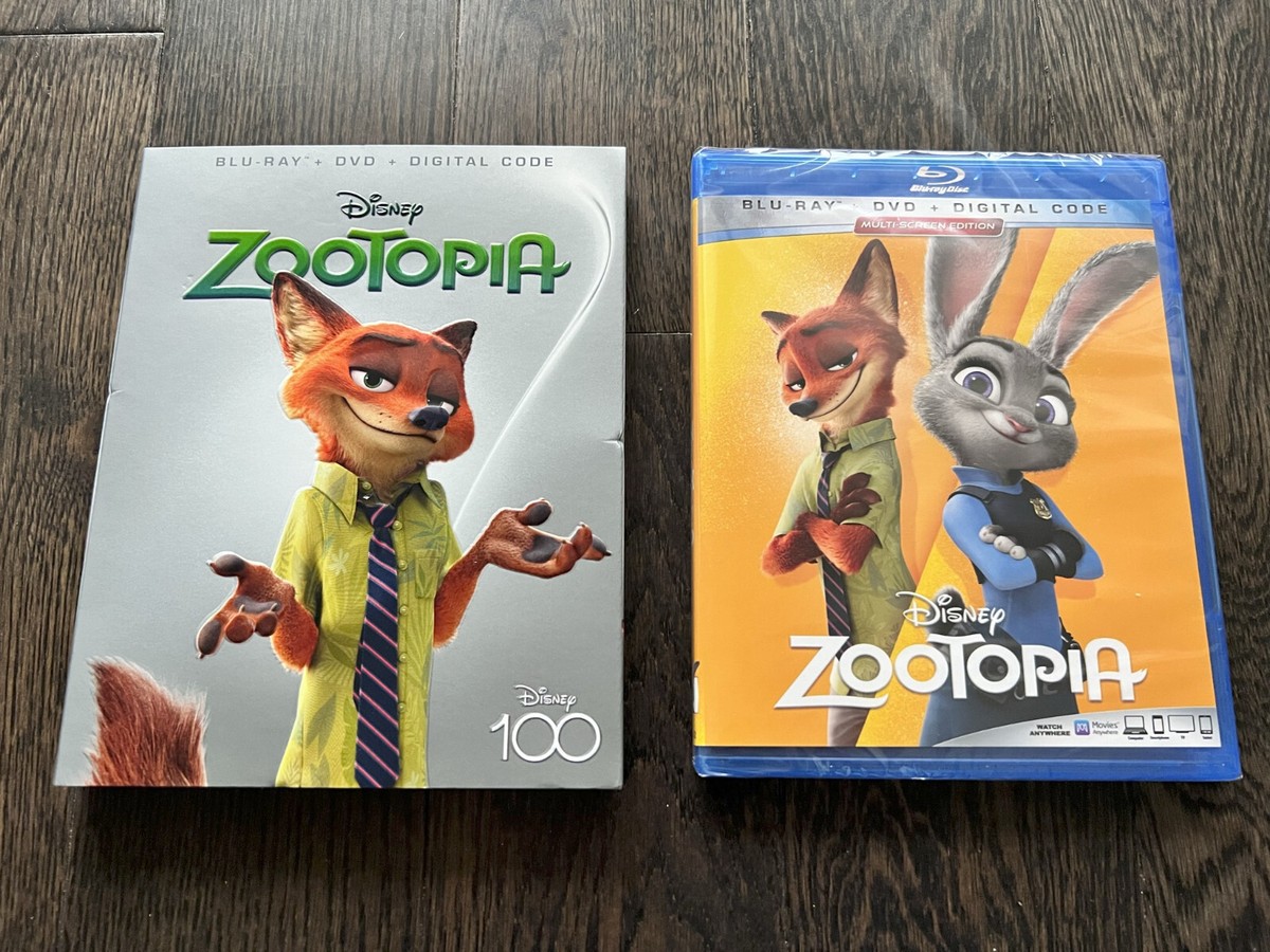 Zootopia Multi-Screen Disney 100 Edition (Blu-ray + DVD + Digital