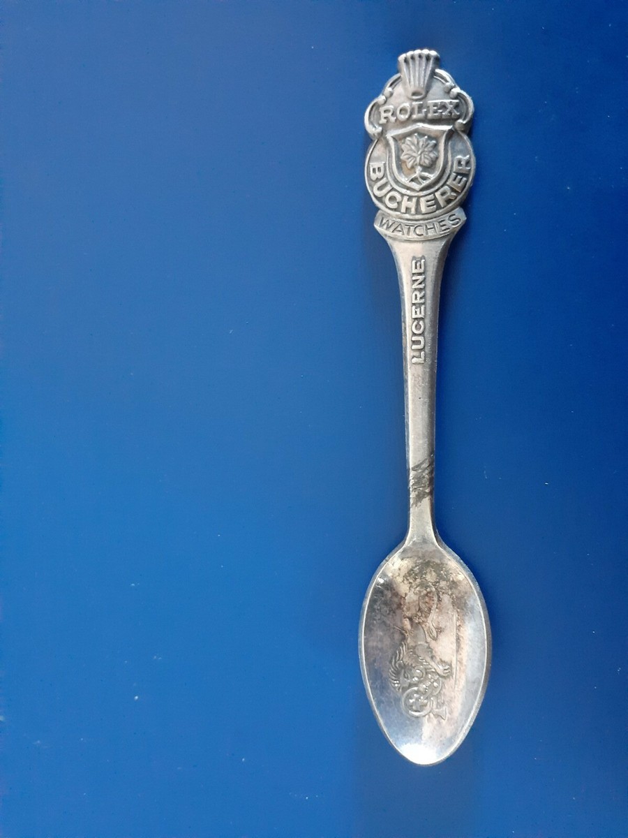 Vintage Rolex spoon great patina RARE. | eBay
