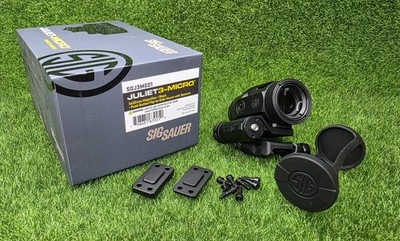 Sig Sauer JULIET3-MICRO 3x Magnifier, 3x22mm, Push-Button FTS