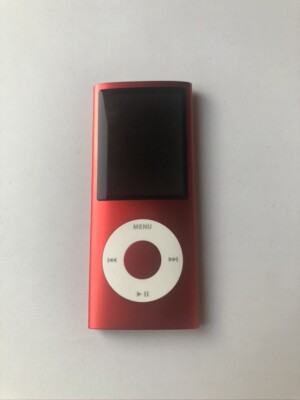 Apple iPod nano 4th Generation Chromatic Red (16GB) new