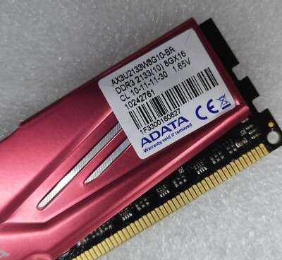 ADATA XPG 8gb Ddr3 RAM 2133mhz for sale online | eBay