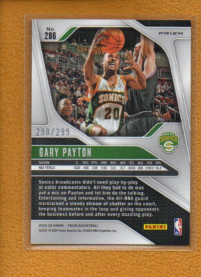 スポーツ選手 Panini Gary Payton 1of1 スポーツ選手 Panini Gary