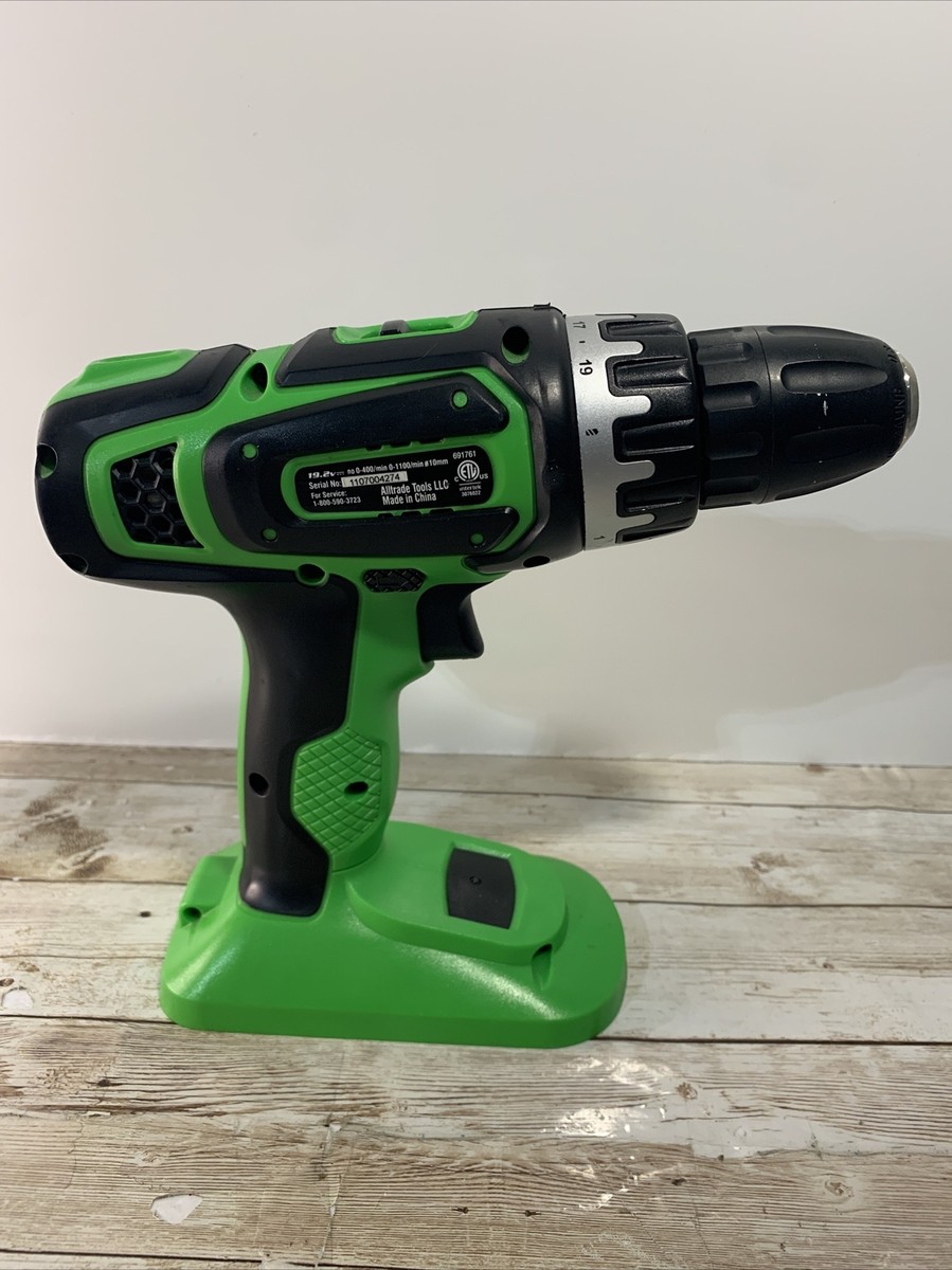 Kawasaki 19.2V Model #691761 Green Cordless Drill Bare Tool Only
