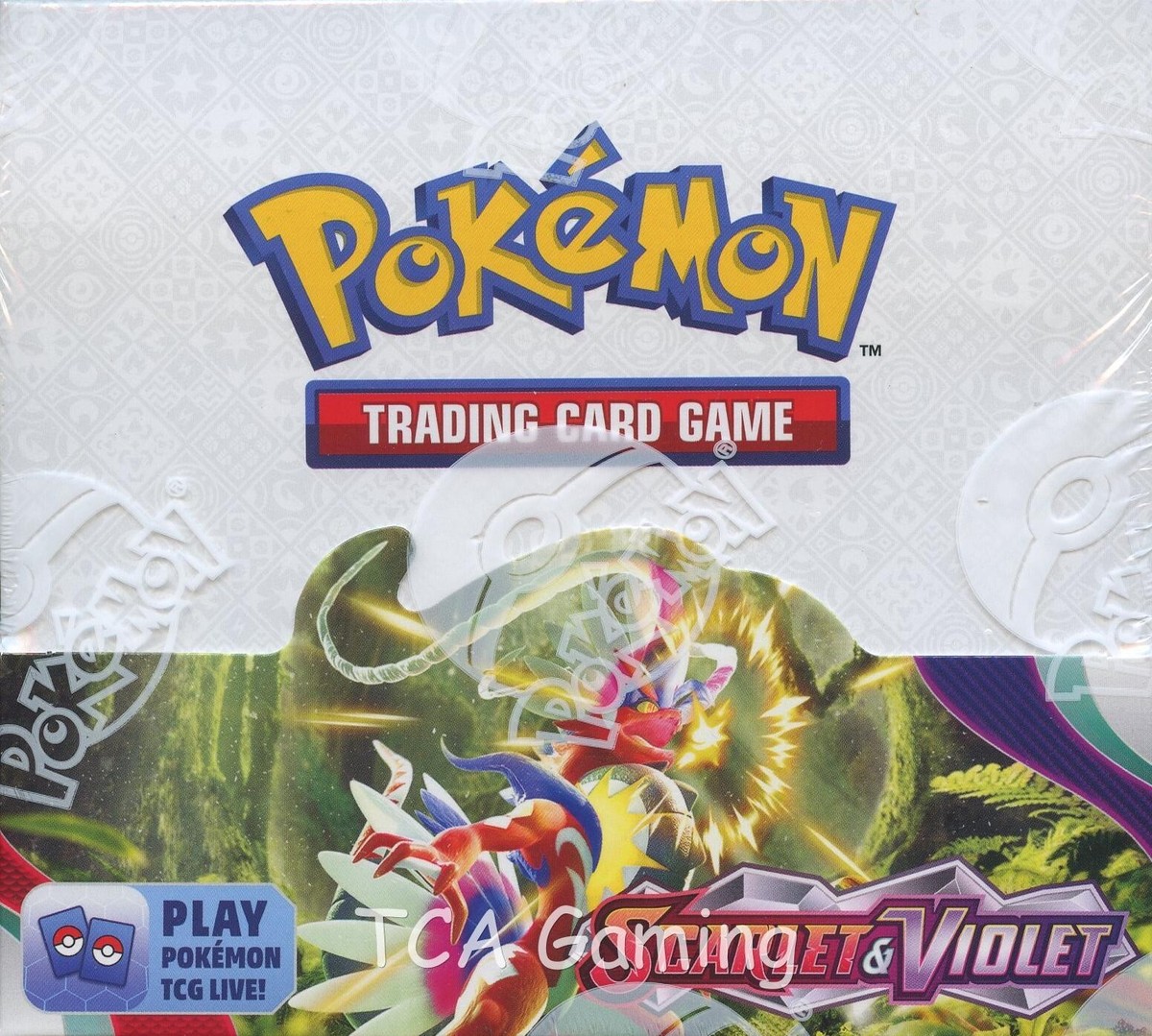 SV Scarlet & Violet SEALED Booster Box (36 Packs of AUTHENTIC