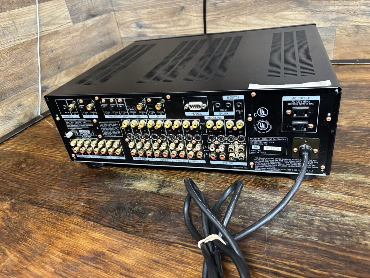 Buy Sony TA-E9000ES Pre-Amp/Processor Amplifier online | eBay