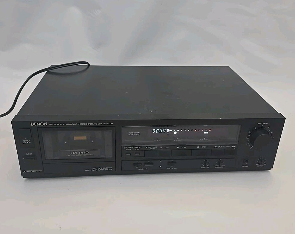 DENON DR-M12HX CASSETTE DECK | eBay