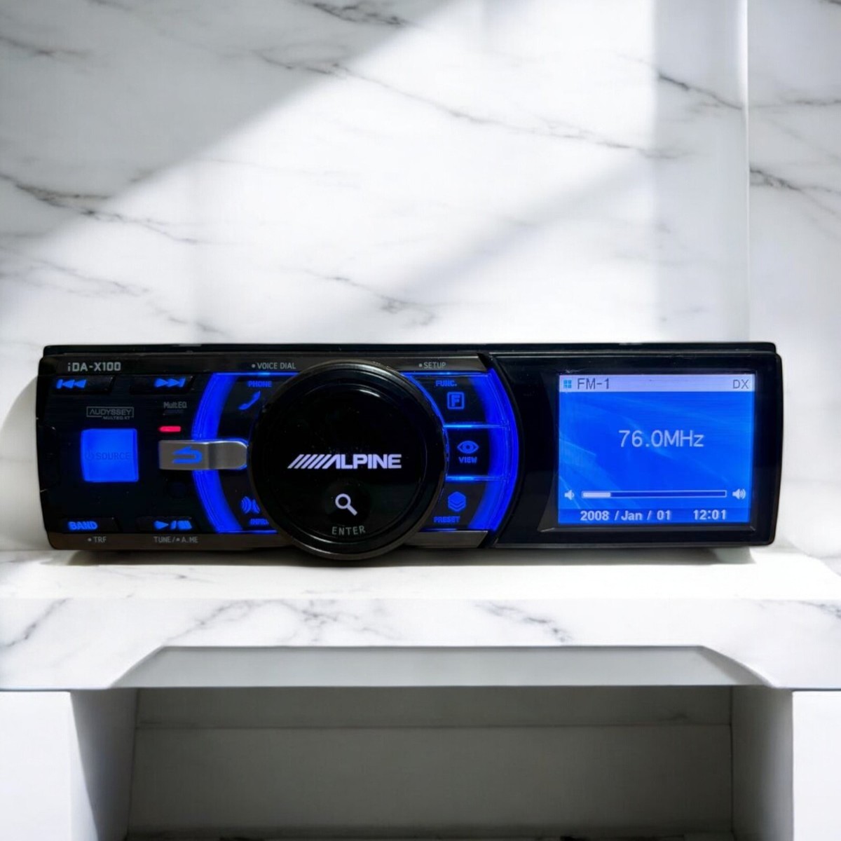 ALPINE iDA-X100 MP3/WMA/AAC USB BT Player Car Audio Used japan | eBay