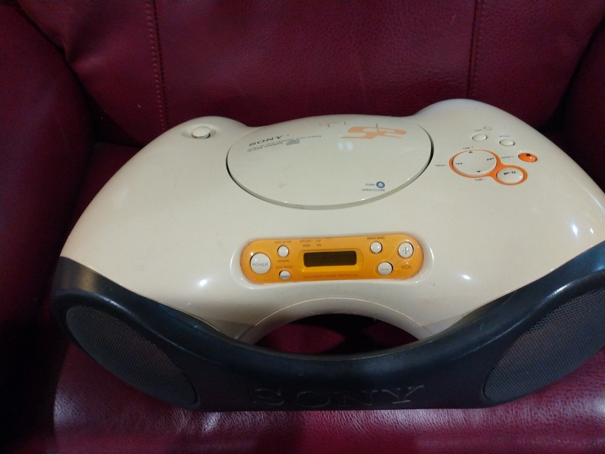 Sony ZS-X1 Personal Audio, Portable CD-R/RW PLAYBACK AM/FM Stereo