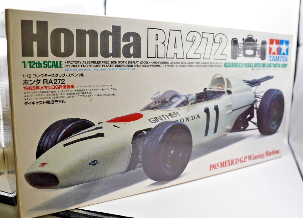 RARE】Tamiya 1/12 Collector's Club Honda F-1 RA 272 1965 Mexico GP