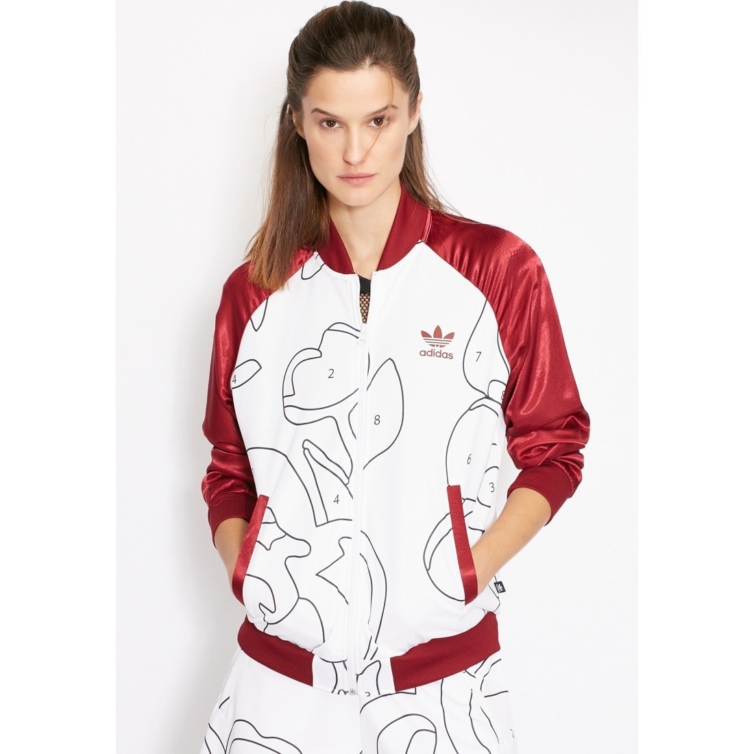 Adidas Originals X Rita Ora Track Jacket Paint by Numbers Size