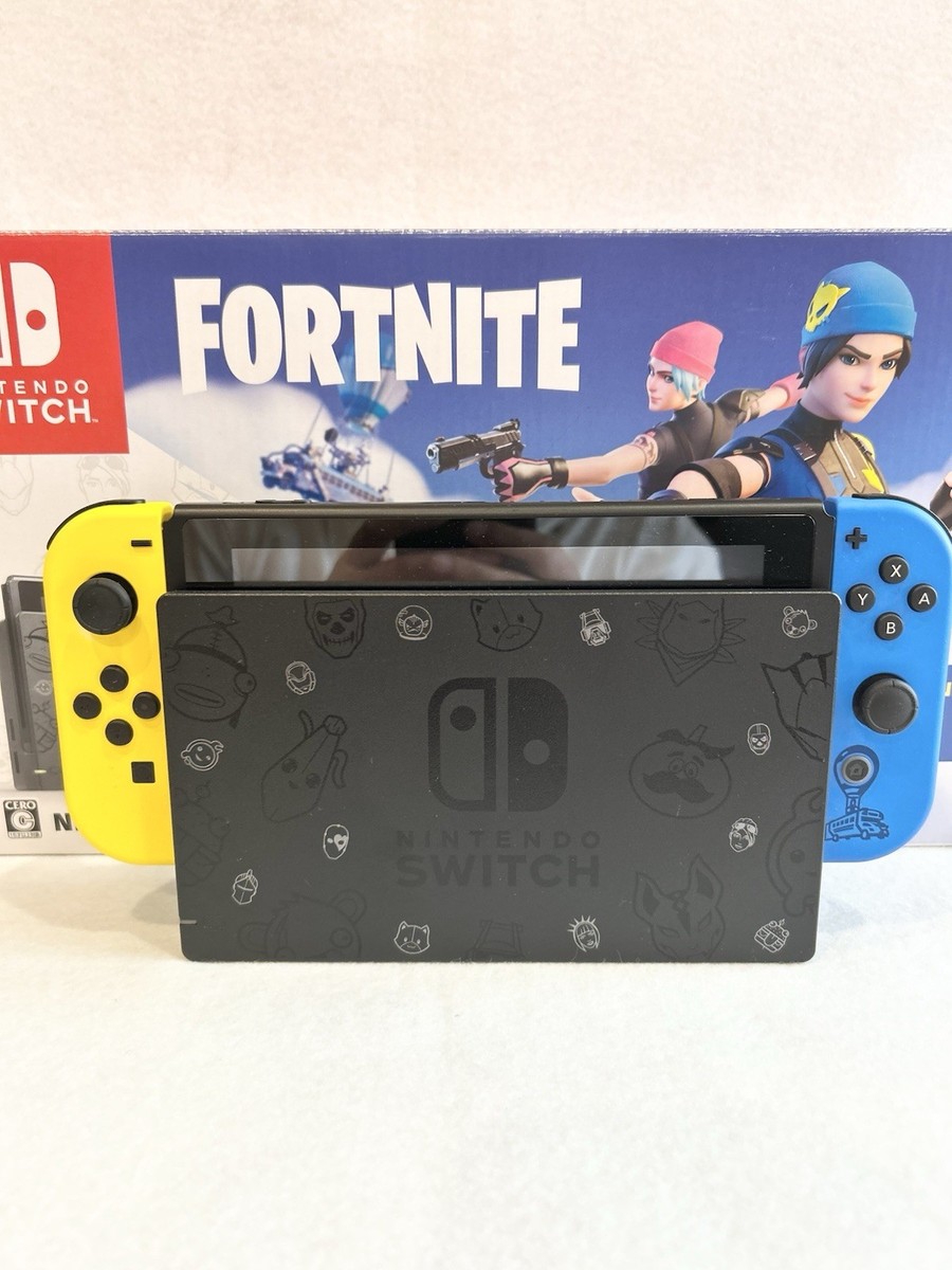 Nintendo Switch Fortnite Limited Edition Wildcat Console used