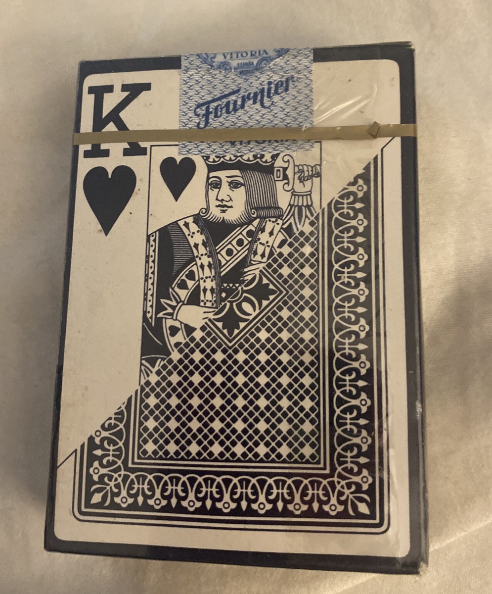 Vintage Heraclio Fournier Vitoria 818 Playing Cards Naipes FACTORY