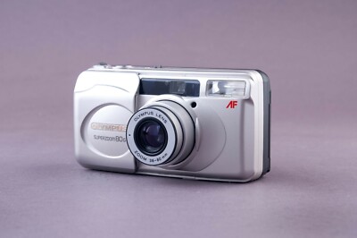 Olympus Superzoom 80G 35mm Point & Shoot Film Camera | eBay