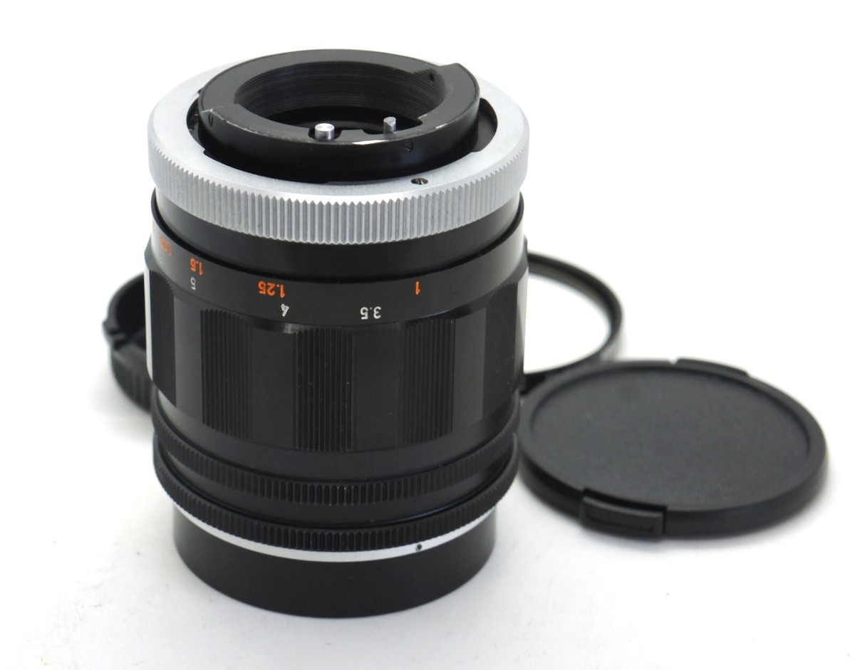 EXC+ RARE Canon Super-Canomatic R 100mm f2 Portrait Lens, Case, FL