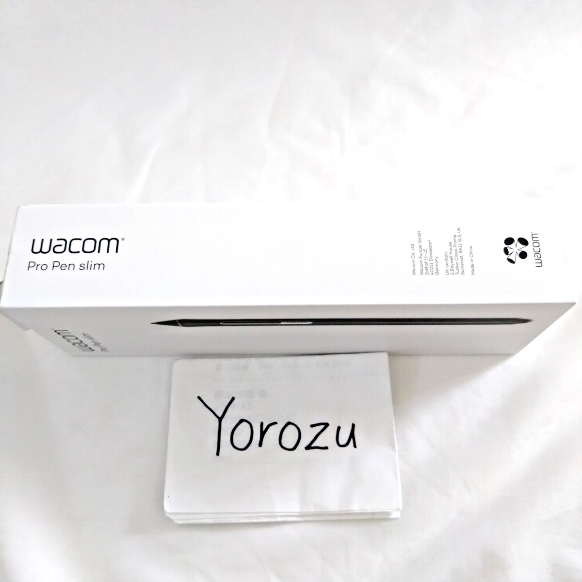 NEW Wacom Pro Pen Slim Stylus Pro Pen 2 series Black KP301E00DZ