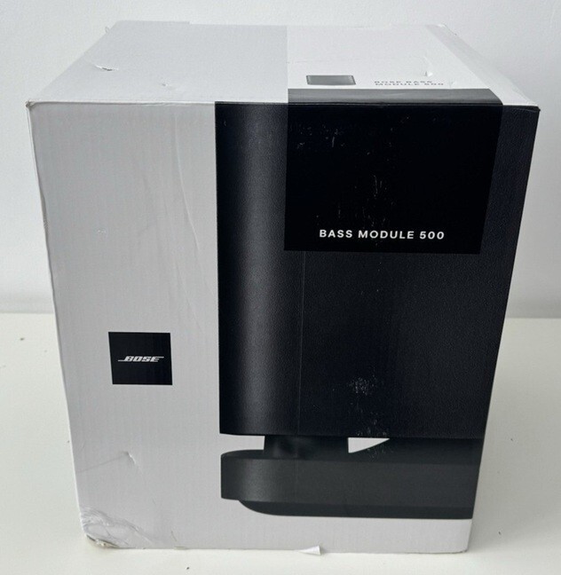 Bose Bass Module 500 Black Subwoofer for sale online | eBay
