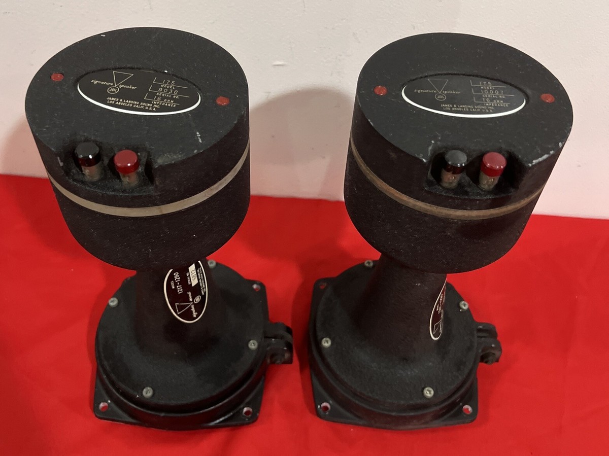 JBL LE175 16 OHM DRIVER WITH JBL 1217-1290 HORN | eBay