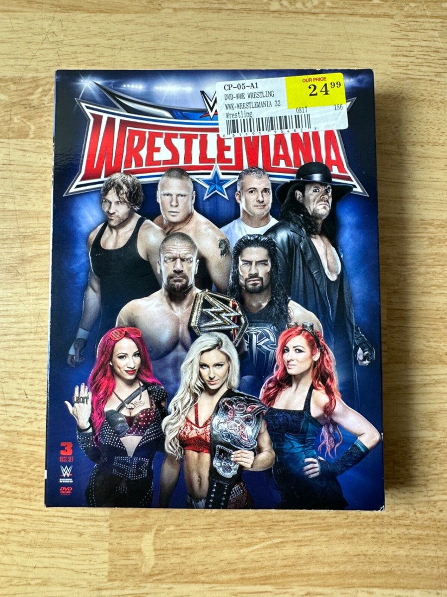 WWE WWE レッスルマニア・アンソロジーBOX1 I-VII/(格闘技) レッスル
