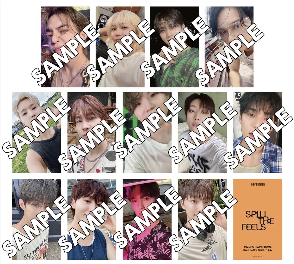 SEVENTEEN Spill the feels FUKUOKA Venue limited UMS official