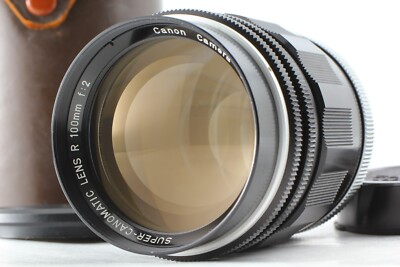 Exc+++++】 Canon Super Canomatic R 100mm f/2 Lens FD / FL Mount