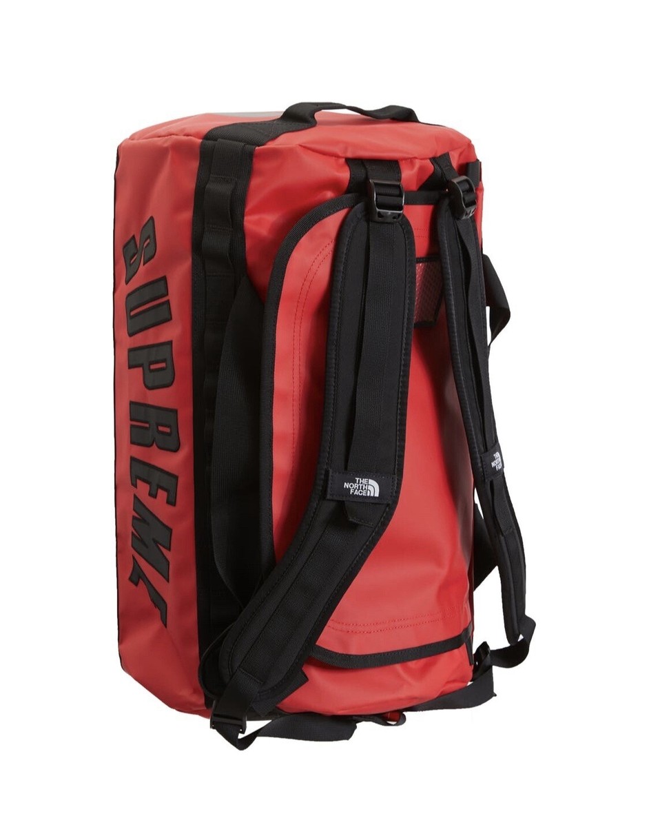 Supreme®/The North Face® Arc Logo Small Base Camp Duffle Bag Red