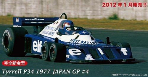 Rare kit Fujimi 1/20 Tyrrell P34 1977 Japan GP # 4 Patrick Long
