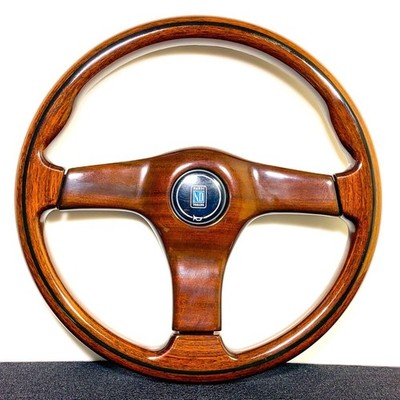 NARDI Gara 3 Type 3 Steering Wheel 365mm Wood JDM Vintage Classic
